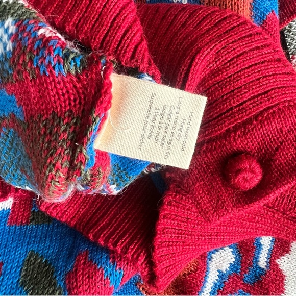 NWT Carolina K 100% Baby Alpaca Wool Sabina Bohemian Cardigan Cowboy Floral XS - Picture 13 of 15